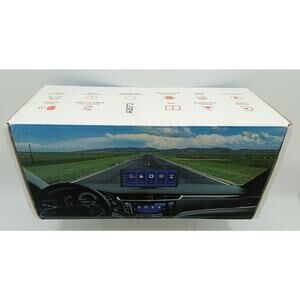 Portable Car Multimedia 10.26 in Smart Screen Player w/Back Up Camera T86DVR